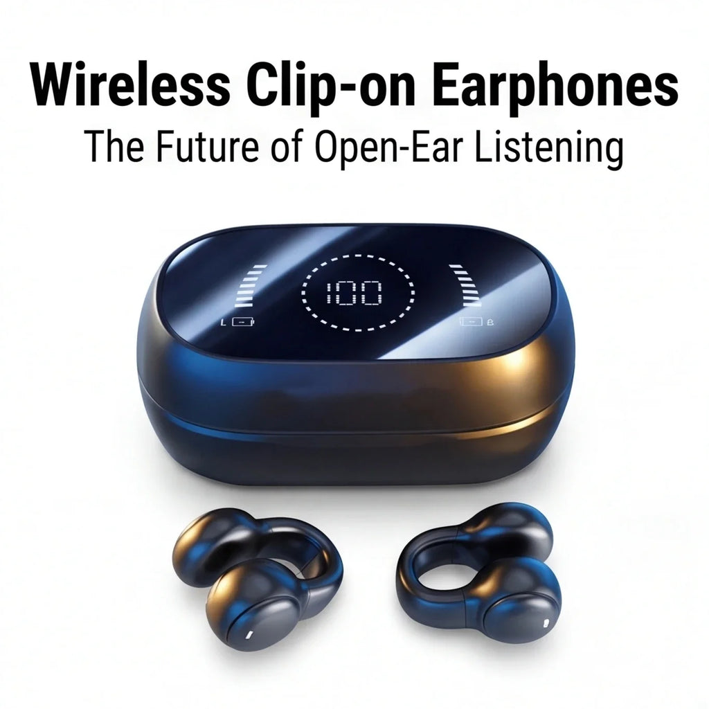 Wireless Bluetooth Earbuds M47 Headset for Phone Headphones Mirror High-definition Digital Display Earphones Sport With Mic Free