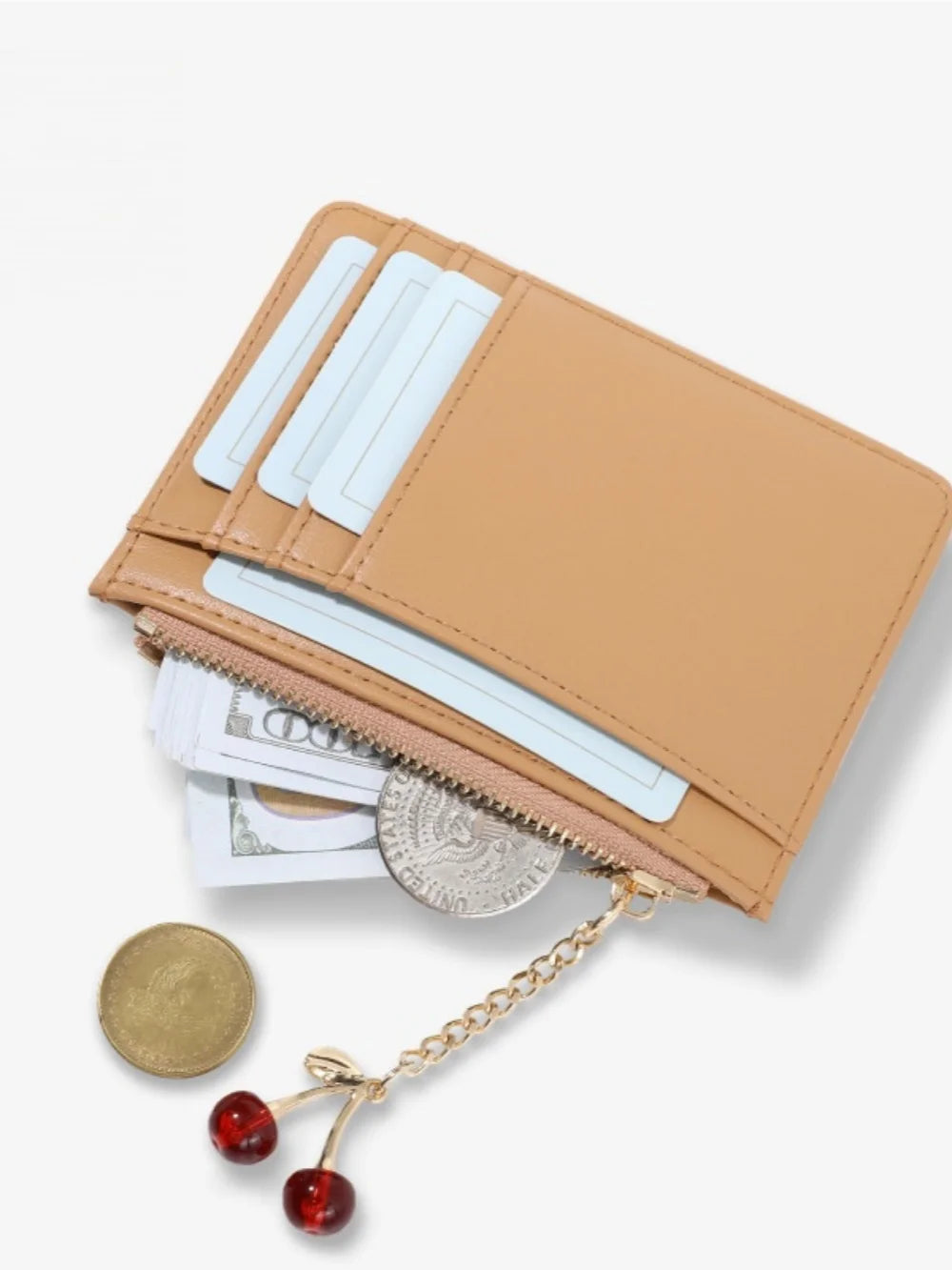 Luxury Design Wallets for Women Multi‑Function Card Holder PU Leather Female Vintage Small Card Bag Short Women's Purse