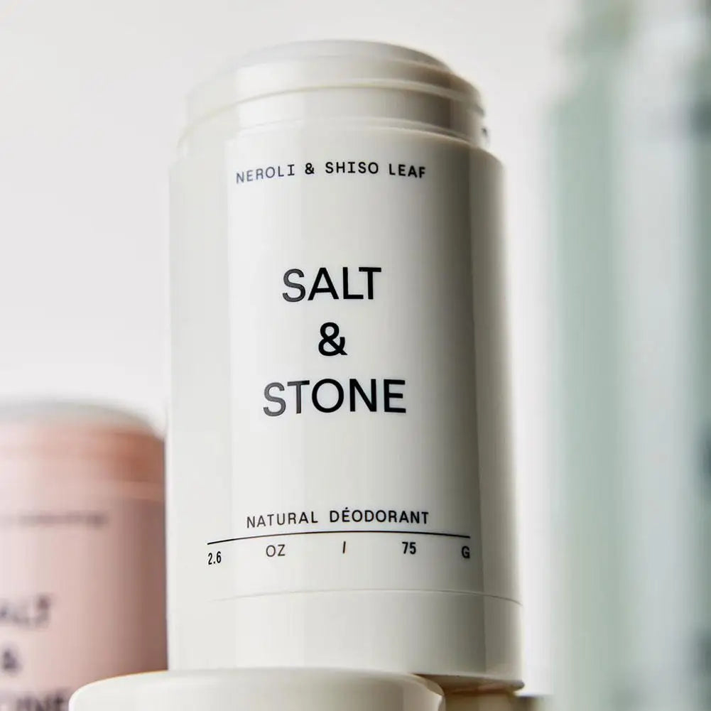 SALT& STONE Brand Deodorant Black Rose Oud Neroli Basil Eliminate Body Odors Fragrance Blam Stick Unisex Natural Plant Deodorant