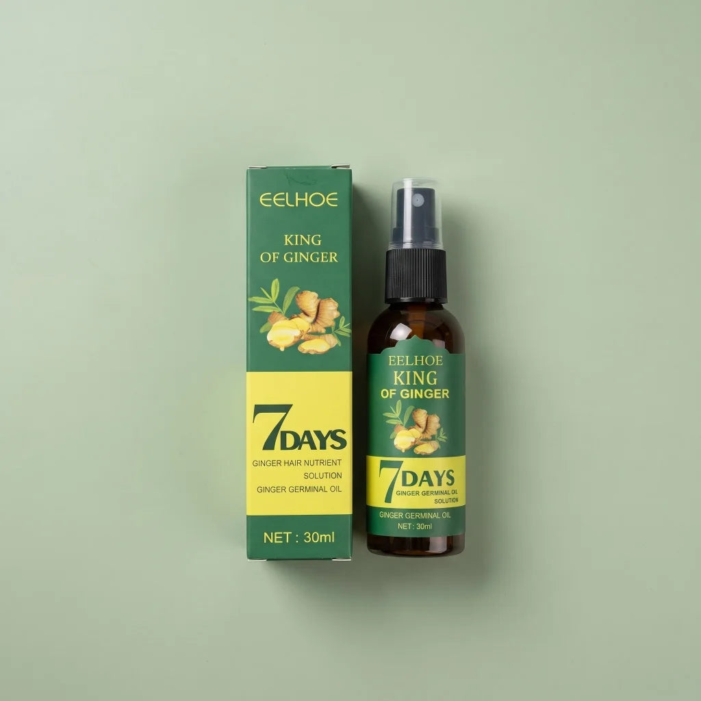 Ginger Germinal Hair Spray Nourish Scalp Strengthen Weak Hair Roots Improve Thin Brittle Hair Mild Daily Scalp Care Liquid 30ml