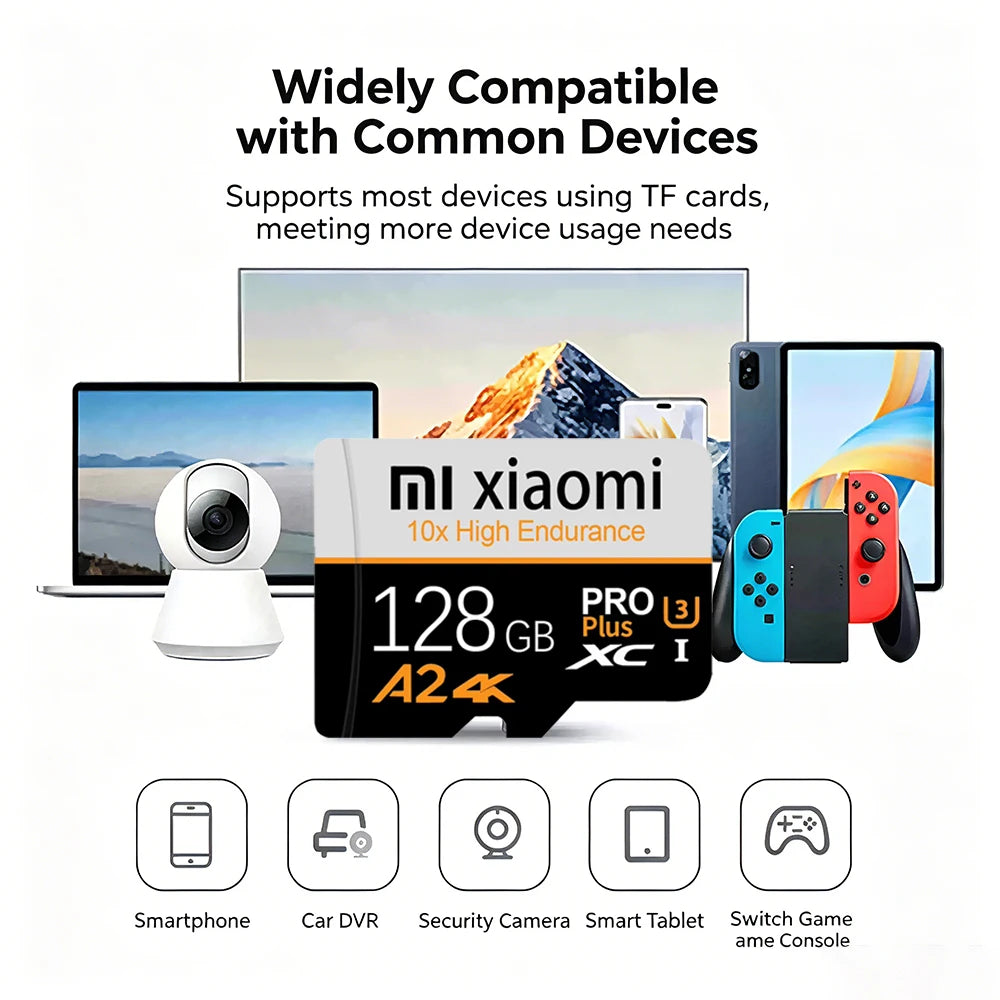 Micro SD Memory Card 1TB 512GB High Speed Memoria SD Card 256GB 128GB Games Video TF Flash Card For PH Laptop Micro Card SD/AI