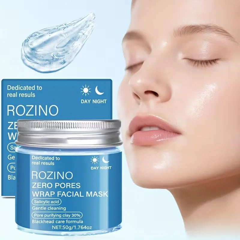 1Pcs/2Pcs/3Pcs Salicylic Acid Day and Night Mask, Peel-Off Mask, Rich in Salicylic Acid, Penetrates the Skin in 5 Seconds, Effectively Cleanses, Nourishes, and Refines the Skin, Makes the Face Moisturized, Smooth, Firm, and E