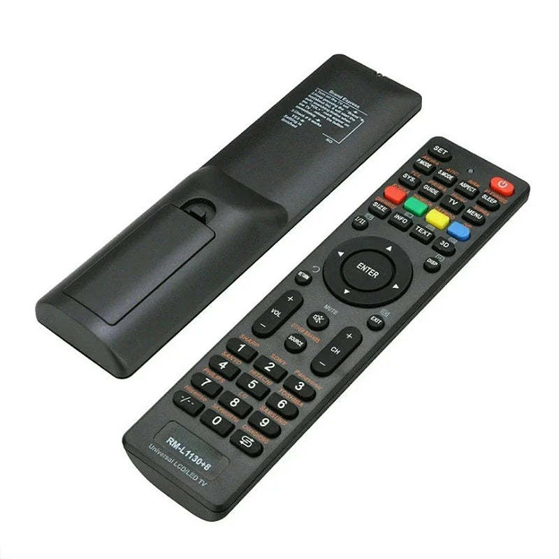 Universal Remote Control for Television RM-L1130+8 ABS Replacement Smart Television Soft Button English