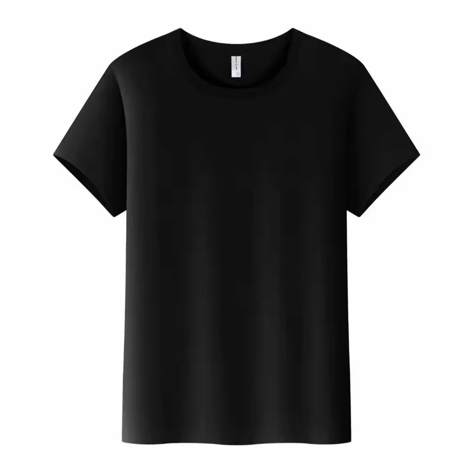 Design/Customize Logo Cotton T-shirt Men's and Women's Short Sleeved Shirt DIY Personalized Logo Team Advertising Top