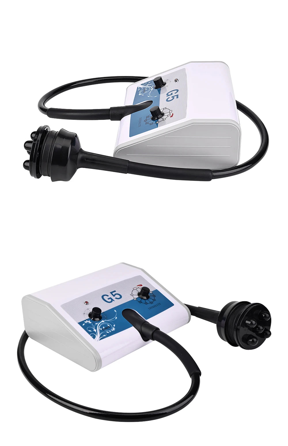 Vibrating G5 Massage Machine Slimming Muscle Massager Cellulite Removal Home Used Weight Loss Body Apparatus with Trolley Stand