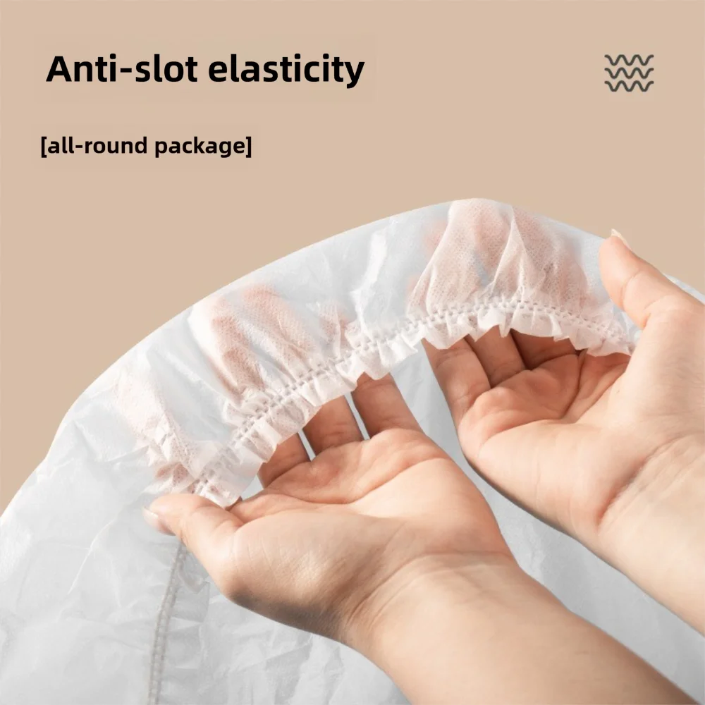 Non-woven Disposable Fitted Sheet Non Slip with Elastic Bands Mattress Covers Single Bed Double Bed Disposable Sheet Bed Cover