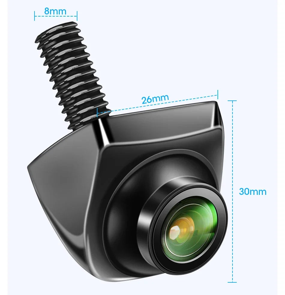 720P Camera AHD Switch CVBS Night Vision IP68 Waterproof 170° Degree Fisheye Golden Lens Full HD Vehicle Backup Rear View Camer