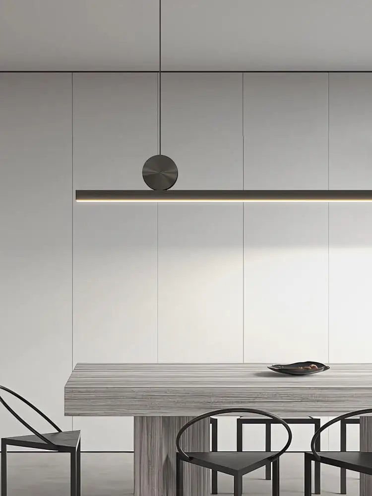LED Restaurant Chandelier Modern Minimalist Kitchen Ceiling Light Dining Table Pendent Lamp Bar Pendant Light Indoor Lighting
