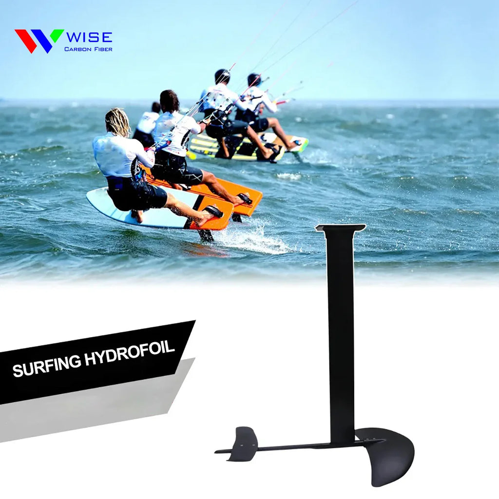 Popular Carbon Fiber Hydrofoil Surfboard For Ocean Waters - Kid Friendly With Bag