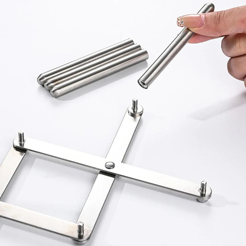 Retractable Foldable Stainless Steel Plate Dish Holder Shelf Pot Lid Rack Pan Lid Organizer Tableware Storage Kitchen Gadgets