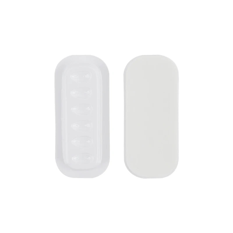 100pc Eyelash Glue Holder Tray Pad Lash Extension Adhesive Stand Base Gasket Tattoo Pigment Pallet Eyelashes Lifting Makeup Tool
