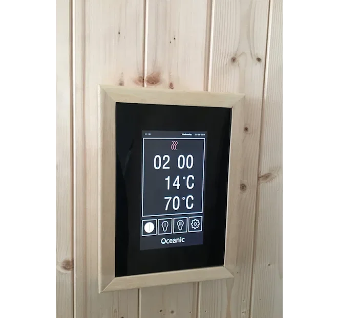 Oceanic real Touch screen controller high peormance for steam generator and sauna heater