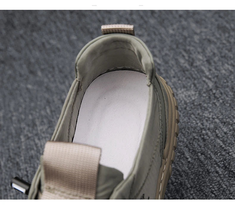 Men Sneakers Casual Canvas Shoes Breathable  Walking Flats Slip-on Man Vulacnized Shoes Summer Working Footwear Zapato De Hombre