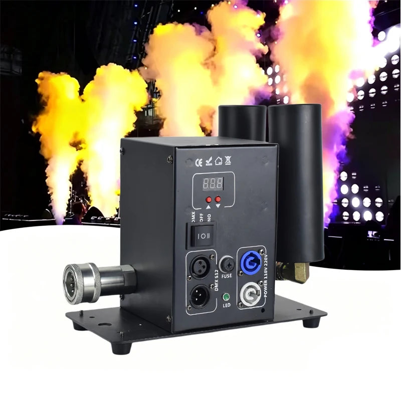 Professional DMX512 CO2 Jet Cannon Stage Effect Machine for DJ, Wedding, Party, Nightclub, Concert & Event