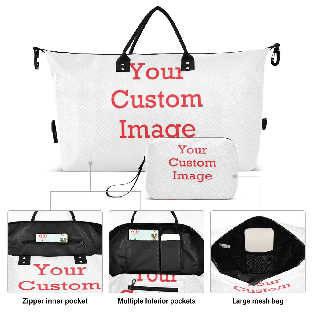 Weekender Bags for Women Custom Images Large Overnight Bag Sports Travel Duffel Bag Carry on Luggage Bag For Travel Business Gym