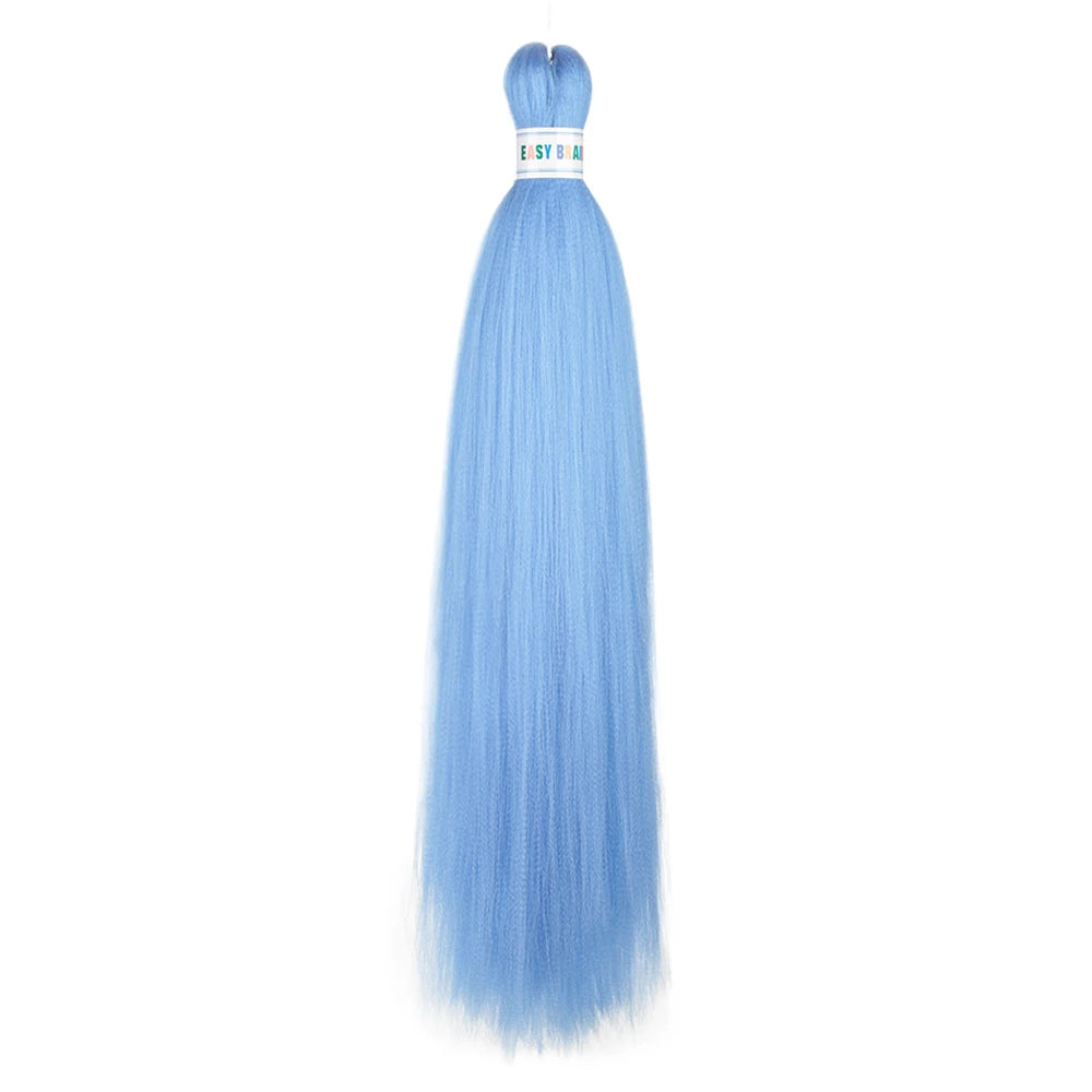 Ombre Kanekalon Braiding Hair Extensions Pre Stretched 26 Inch Synthetic Hair for Afro Jumbo Box Braids Natural Looking