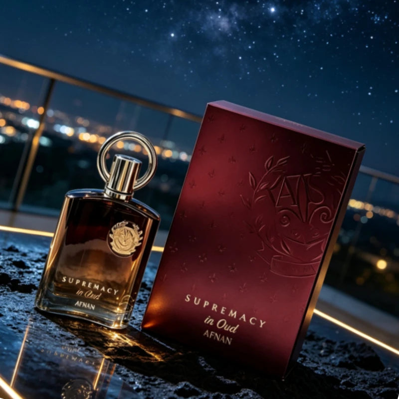 Luxury AFNAN Supremacy in Oud Perfume 100ml Men Eau De Parfum Long Lasting Oriental Woody Oud Fragrance Musk Patchouli Scent