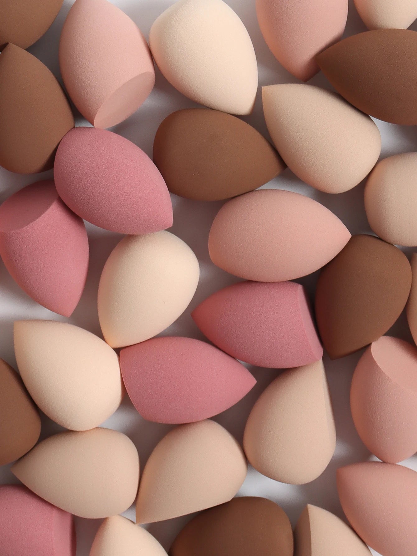 25 Beauty Eggs (Makeup Sponges), Foundation Makeup Mixed Beauty Sponges, Flawless Application for Liquid, Cream and Powder, Multi-Color Makeup