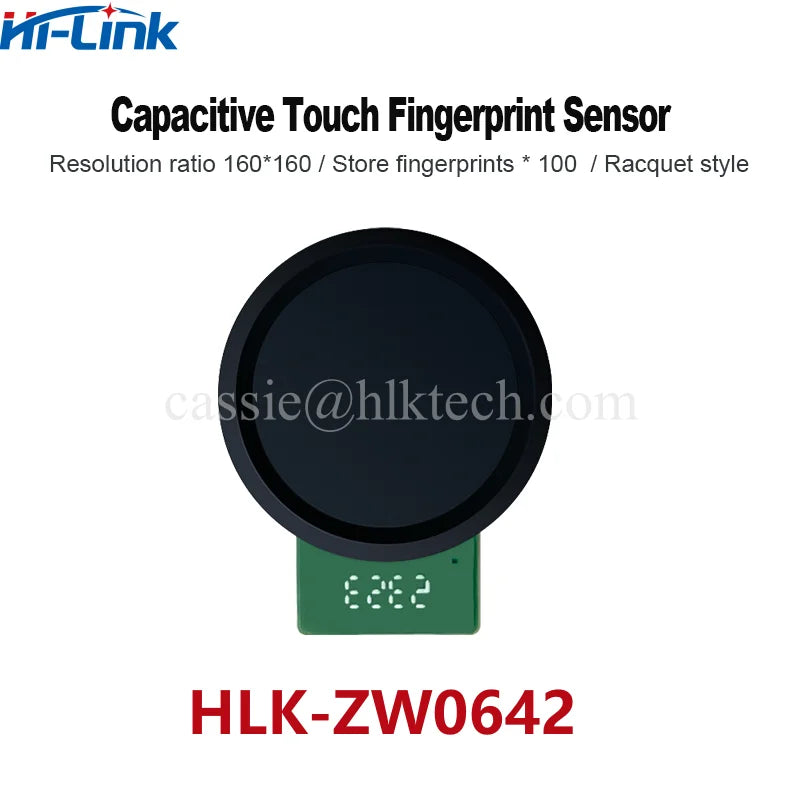 HiLink Fingerprint recognition Module HLK-ZW0623 High Resolution Capacity Touch Fingerprint Smart Door Lock/attendance system