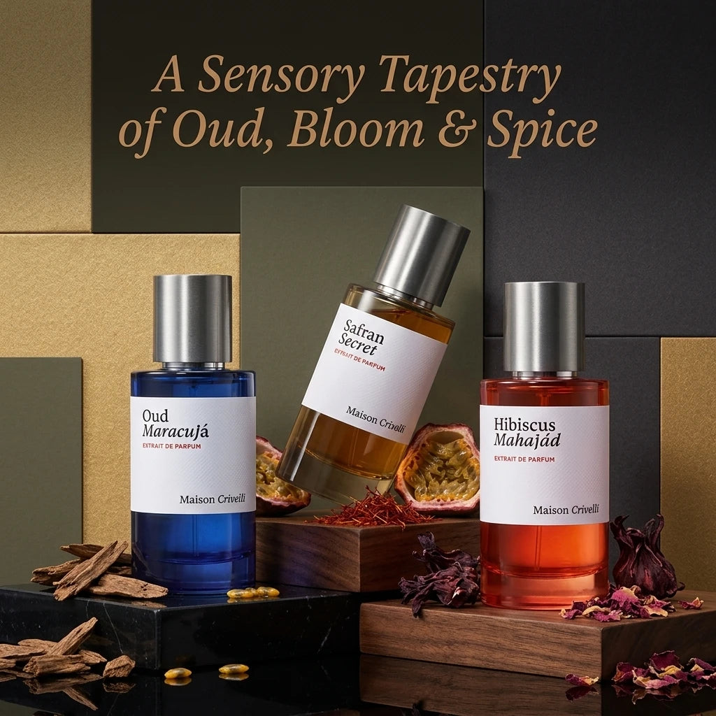 Oud Maracujá God Safien Hibiscus Mahajad Maison Crivelli Eau De Parfum Long Lasting Unisex Fragrance Spray For Men Women