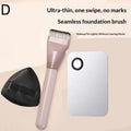 Foundation Brush +Makeup Palette + Black Powder Puff Set Foundation Cream Mixing Tool Nail Art Makeup Cosmetic Makeup Tool Kits