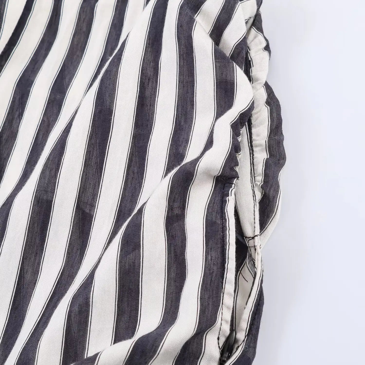 KONDALA Chic Striped Patchwork Modern Woman Belt Long Dress Buttons Spring Fashion 2026 Dress Elegant Sleeveless Female Vestidos