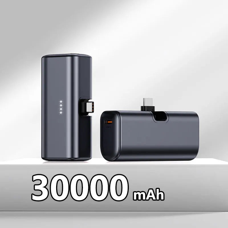 22.5W Fast Charging USB C Power Bank 500000mAh Mini Portable Charger for iPhone 15 16 Android Devices Travel Battery Pack
