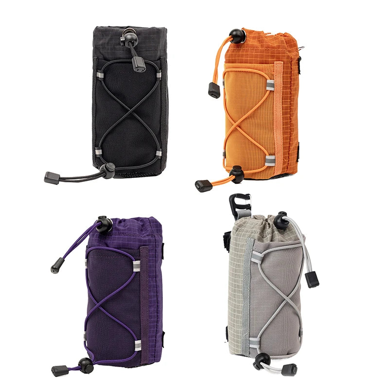 1Pc Expandable Modular Shoulder Strap Pouch , Outdoor Hydration Bottle & Phone Carrier with MOLLE Attachment Backpack Accessory