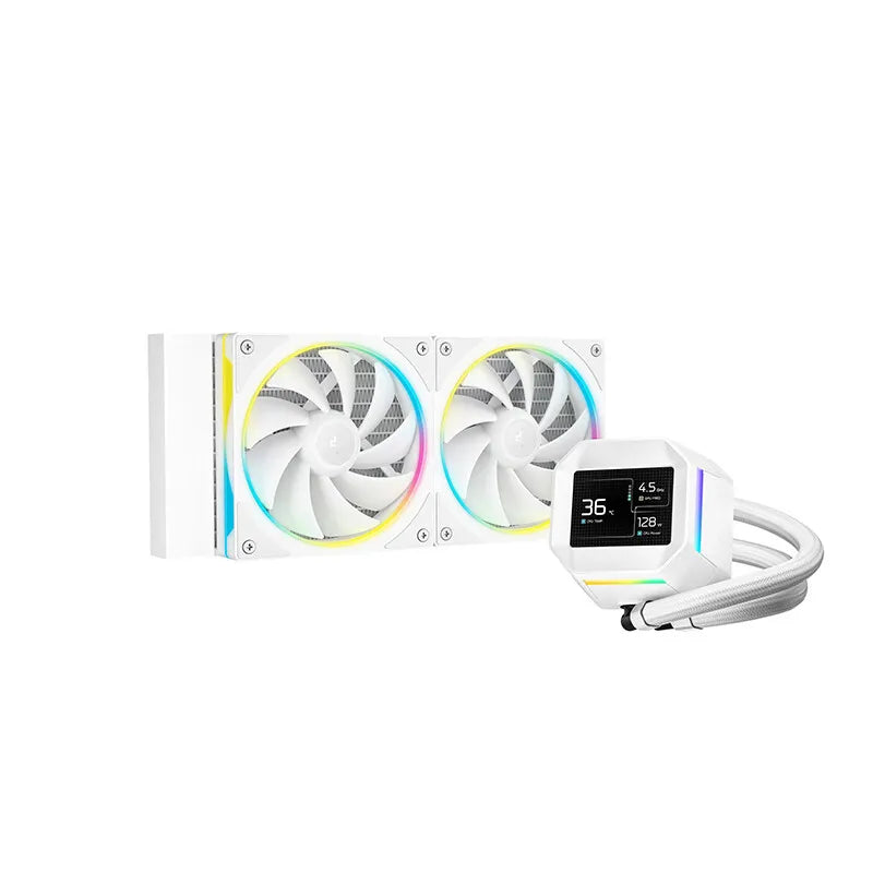 DEEPCOOL LM240 BlackWater-Cooled Radiator PWM Speed Control Water Pump with ARGB Fan  for Computer Case