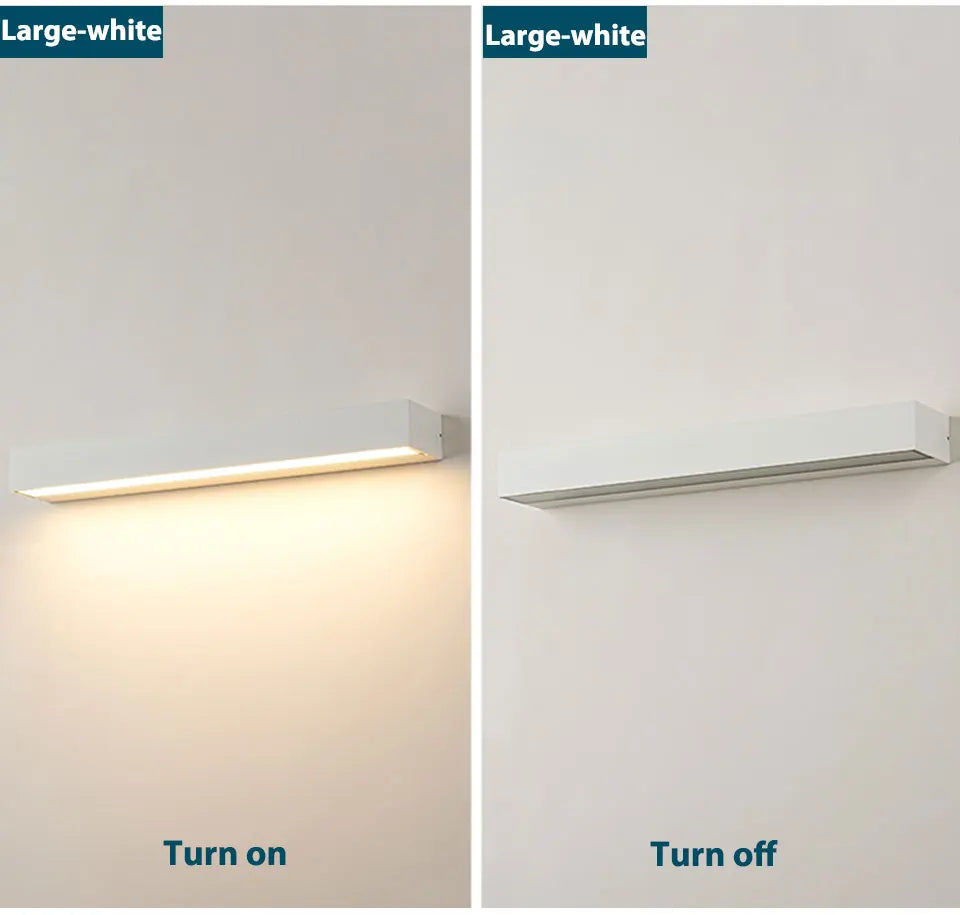 LED Outdoor Porch Wall Sconces Aluminum Exterior Wall Light Fixtures IP65 Waterproof Lamp for House Patio Doorway Garage Decorat