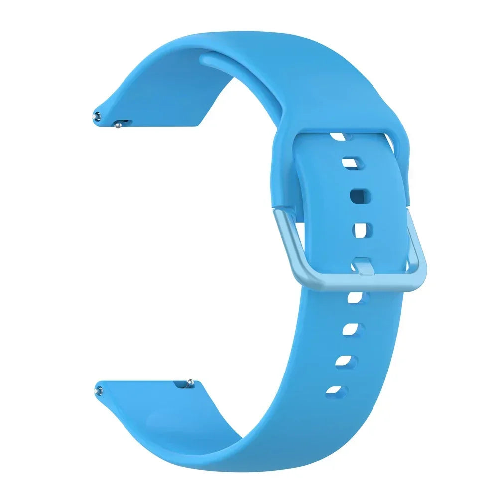 Strap For Amazfit GTS 2/4/3/GTS 2/4 Mini/GTR 4/2/2e 20mm/22mm Watch Silicone Sport Bracelet Amazfit bip 5 3/S/u pro Series band