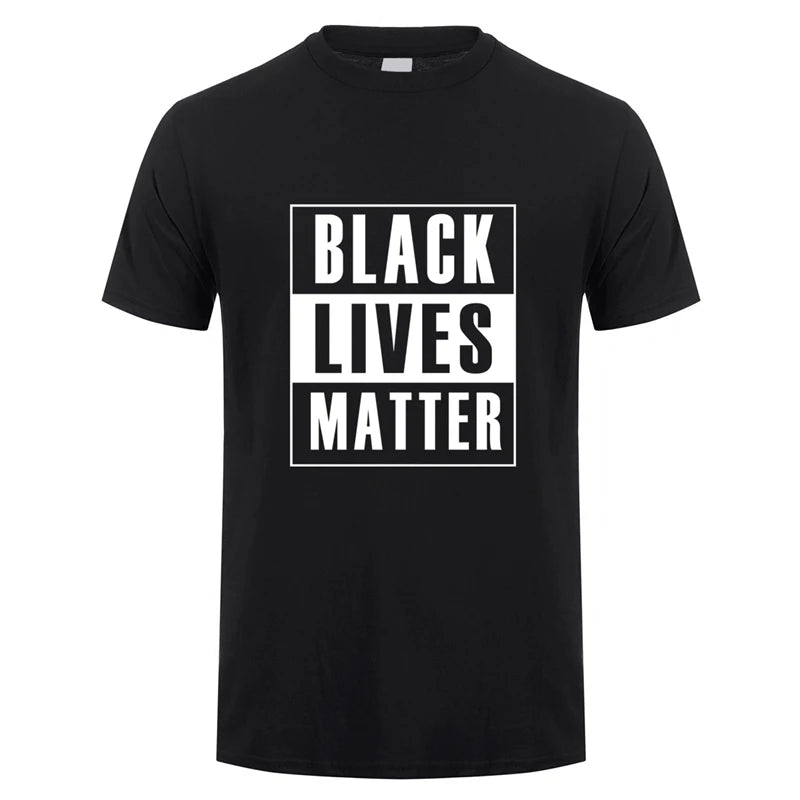 Black Lives Matter T Shirt Short Sleeve Cotton BLM T-shirt Black Life Matter Tshirt Men Unisex 14 STYLES Clothing XS-5XL
