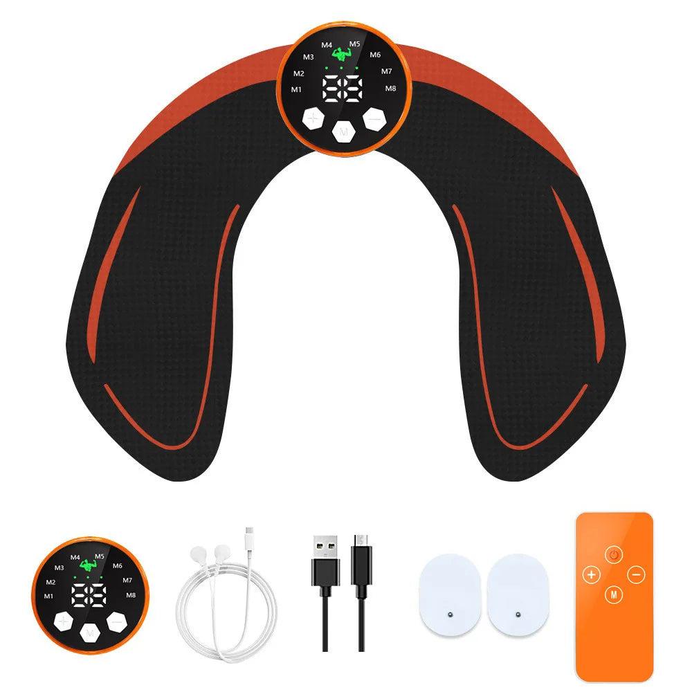 Wireless EMS Body Sculptor With Rechargeable Dual Channel Muscle Toner Butt Trainer 29 Levels 8 Modes For Home And Gym Workout