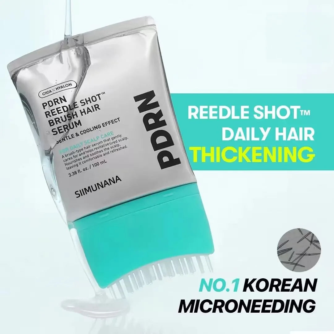 Korea-PDRN/ Hair & Scalp Serum Hydrating Nourishing Leave-In Care Essence for Damaged Hair