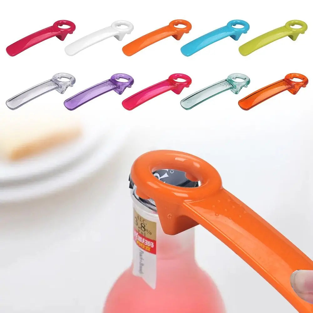 New Plastic Beer Bottle Opener Kitchen Gadgets Multifunctional Jar Opener Household Non-slip Can Openers