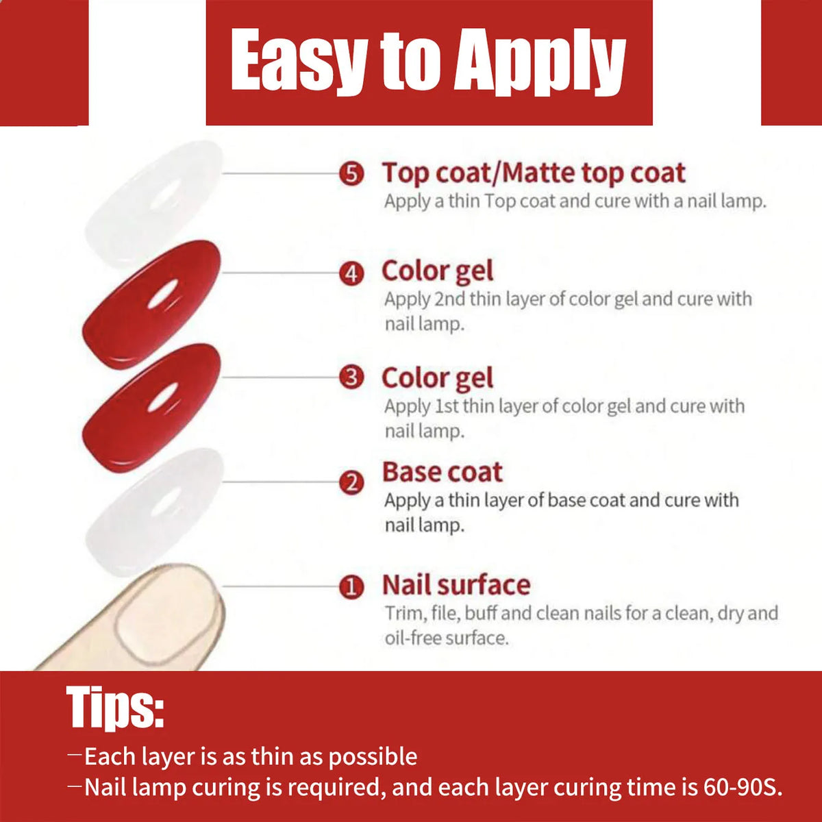 1-12pcs Wine Red Flash Crushed Strobe High Density Diamond Glitter Gel Nail Polish Black Nails Red Nails White Nails