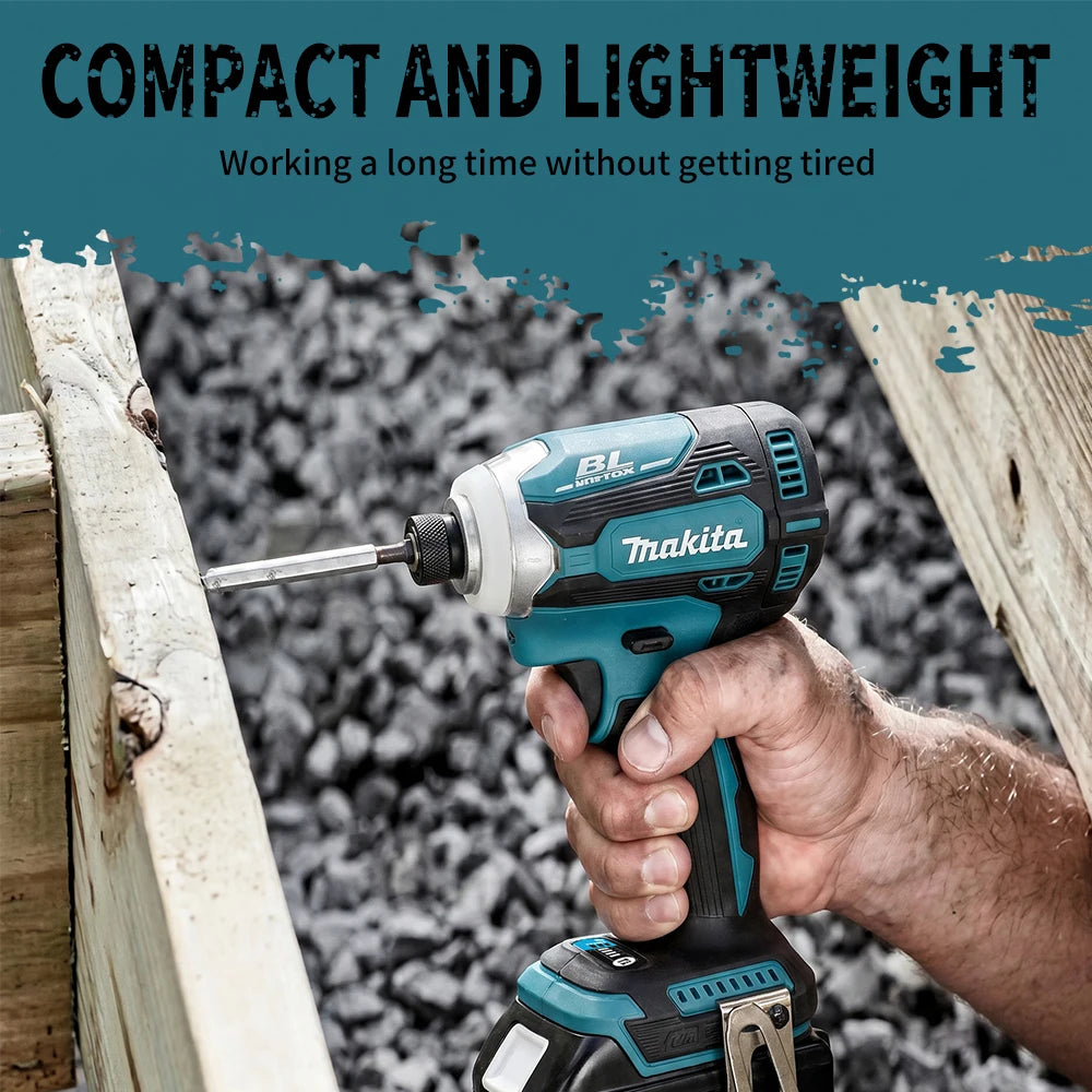 Makita DTD171 Versatile Impact Driver for DIY and Professional Use Furniture, Decking, Automotive and Construction tools