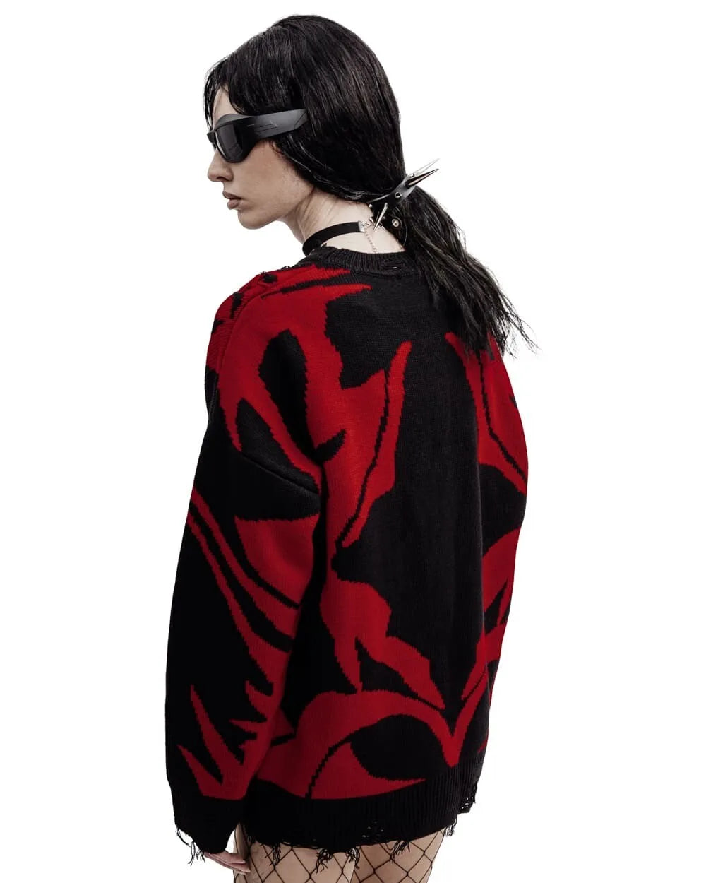 Sweater New Order Graphic Men Winter Pullover Knit Long Sleeve Tops Hip Hop Fashion Harajuku Jumper Coat Y2k Streetwear Clothing