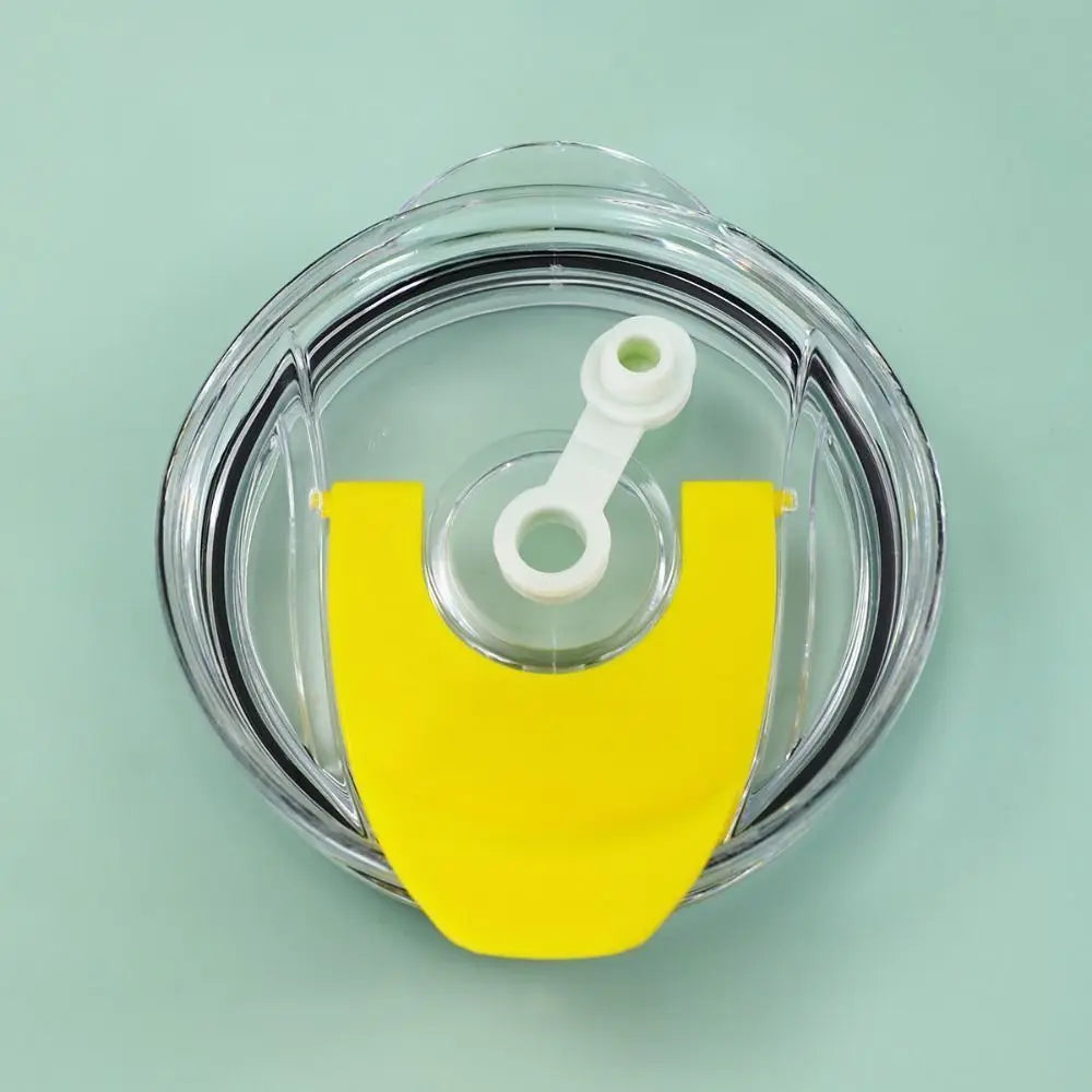 Modern 40oz Water Bottle Cover Transparent Splash Spill Proof Cup Cap Replacement Double Drink Lid Water Cup Accessories