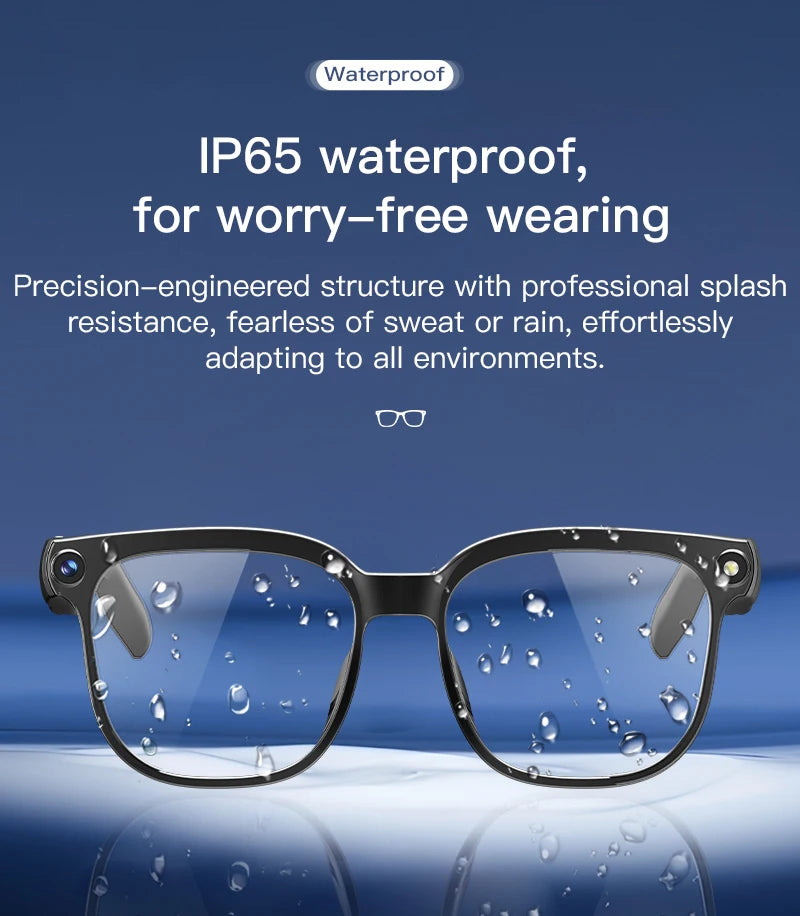 Smart Glasses AR AI Translation 4K Camera Bluetooth Call Touch Control Outdoor Sports Sunglasses Men Women 2026 New Dropshipping