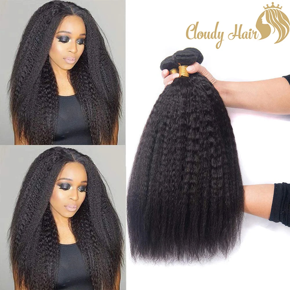 CDYHAIRVN Double Drawn Afro Kinky Straight Body Wave/Jerry Curl 100% Unprocessed Vietnamese One Donor 8-40inch Machine Hair