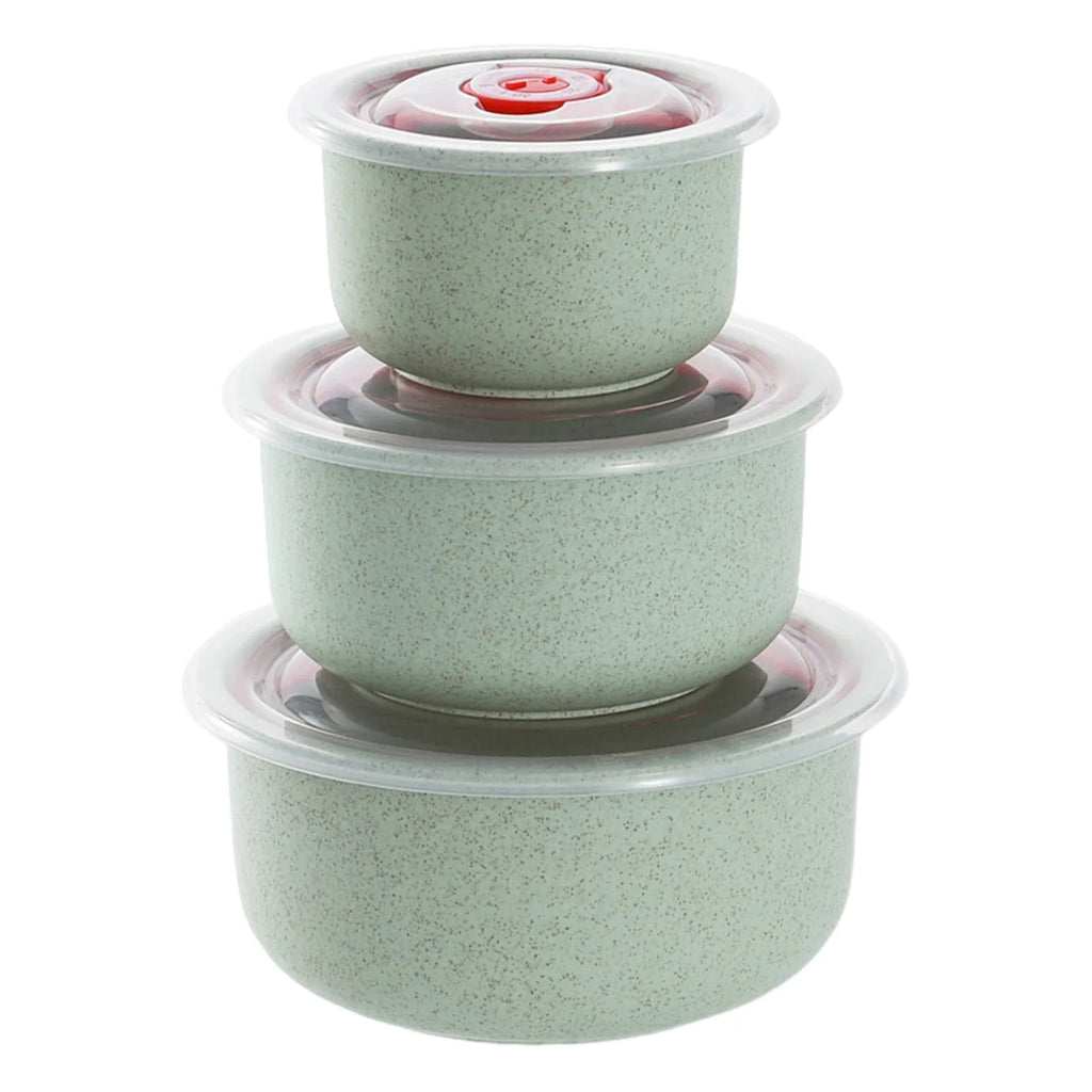 3pcs Lunch Box set Food Storage Containers with Lids Microwave Storage Containers for Storing Fruits Vegetables