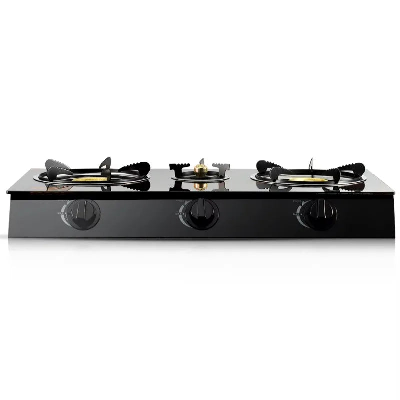 Air Force Hot Sale Home Cooking Gas Stove with Electronic Ignition and Flame Fault Protection 3 Burners