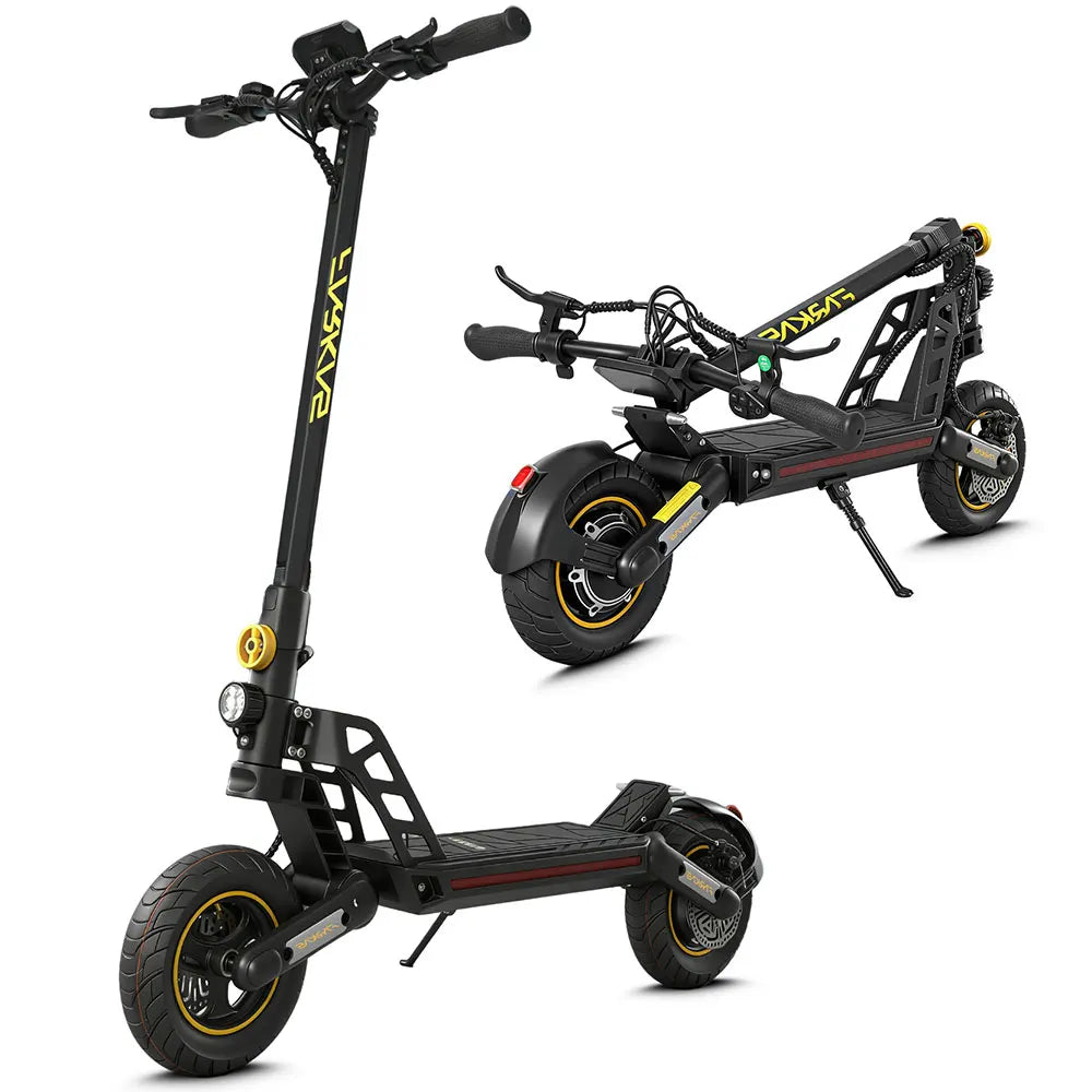 X17 Adult Electric Scooter Foldable Fast Speed Off-Road E Scooter with Dual Shock Absorption 1200W 48V