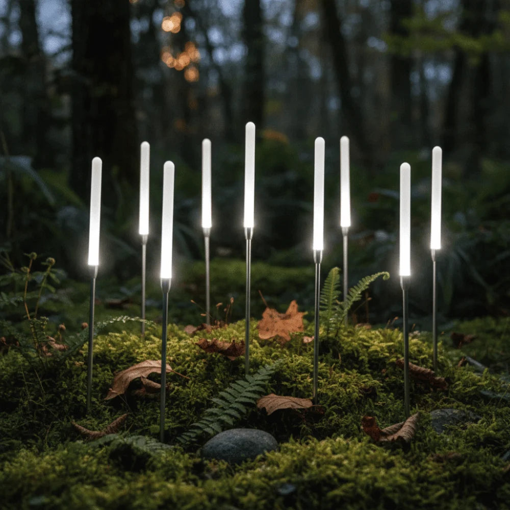 Waterproof Landscape Lighting Acrylic LED Garden Lights Frosted Acrylic Rod Ground-Mounted Outdoor Decorate Lamp Courtyard