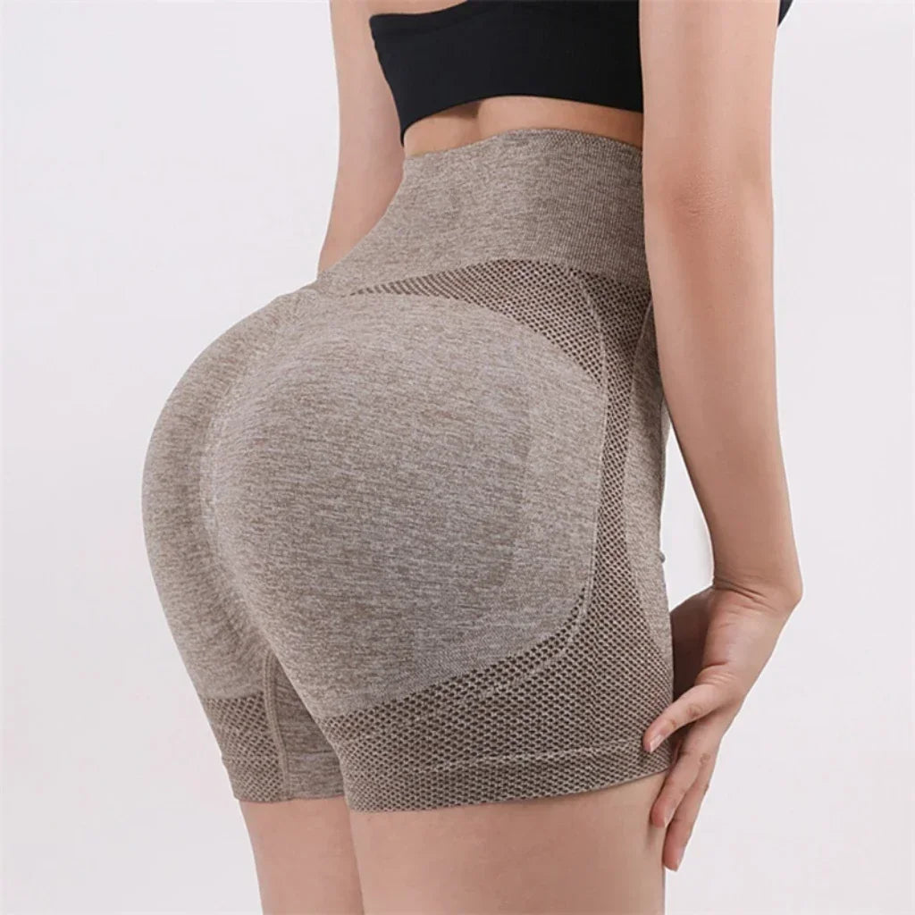 Sexy Booty Push Up Sport Yoga Shorts Women Seamless Spandex Running Cycling Short Fitness Leggings High Waist Female Gym Shorts