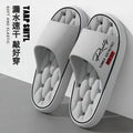 New Summer Thick Bottom Slippers Indoor Home Bathing Anti-slip Couple Outdoor Wearable Slip-On Shoes Men's Comfortable Massag...