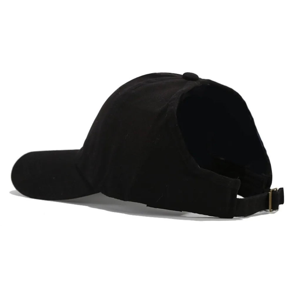 Visor Cap Solid Color Washed Baseball Cap Hip Hop Adjustable Empty Top Hat Snapback Cap Sunscreen Sun Protection Peaked Hat Men