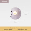 Light Luxury Postmodern Glass Wall Lamps Irregular Round Glass Minimalist Nordic Living Room Corridor Bedroom Bedside Wall Light