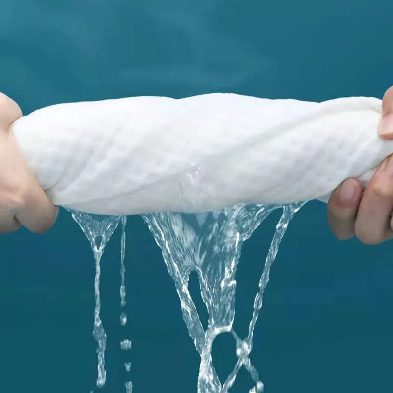Disposable Face Towels Thick Water Absorbent Soft One Roll Cleaning Towel Makeup Remover Washcloth Travel Bathroom Полотенце